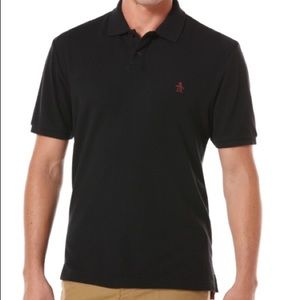 Men’s Original Penguin Black Daddy-O Polo